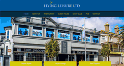 Desktop Screenshot of flyingleisure.com