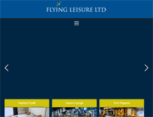 Tablet Screenshot of flyingleisure.com